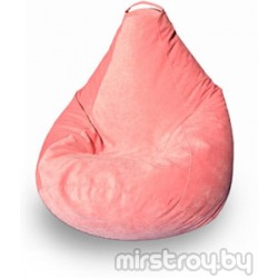 Кресло мешок Груша "Розовый вельвет"